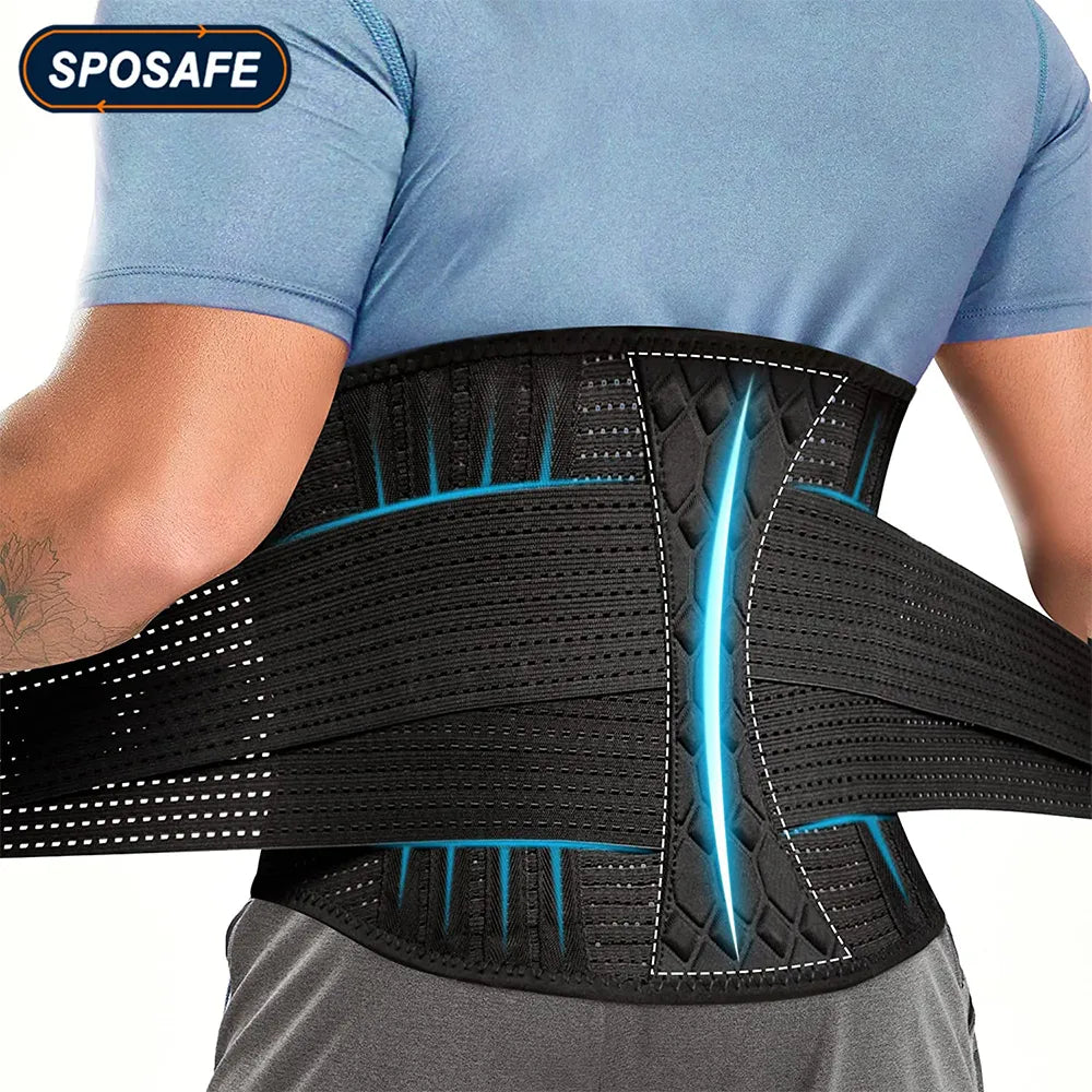 Neoprene Lumbar Lower Back Support Belt Brace *L – LASUTH